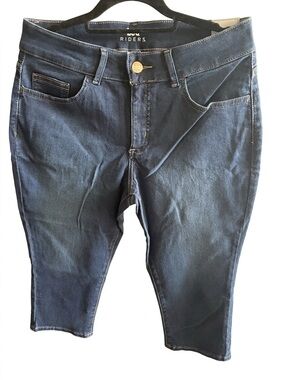 Riders by Lee Dark Blue Capri Jeans